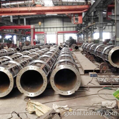 Concrete column pile steel mould